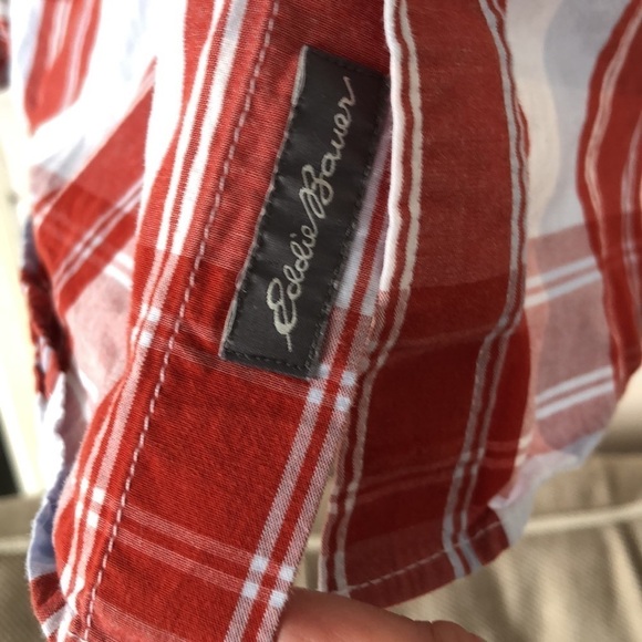 Eddie Bauer Classic Fit Button Down‎ Shirt - Picture 5 of 9